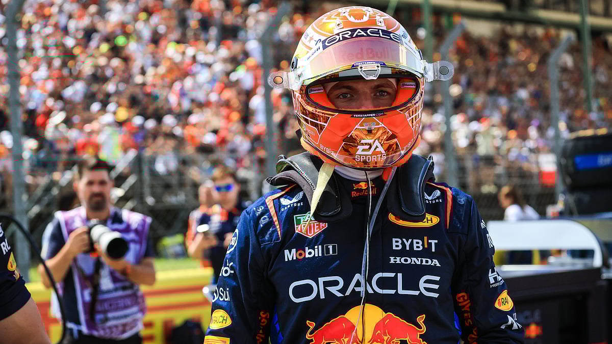Max Verstappen finished fifth in Hungary