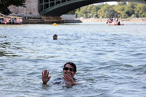 Seine River Paris Olympics 2024