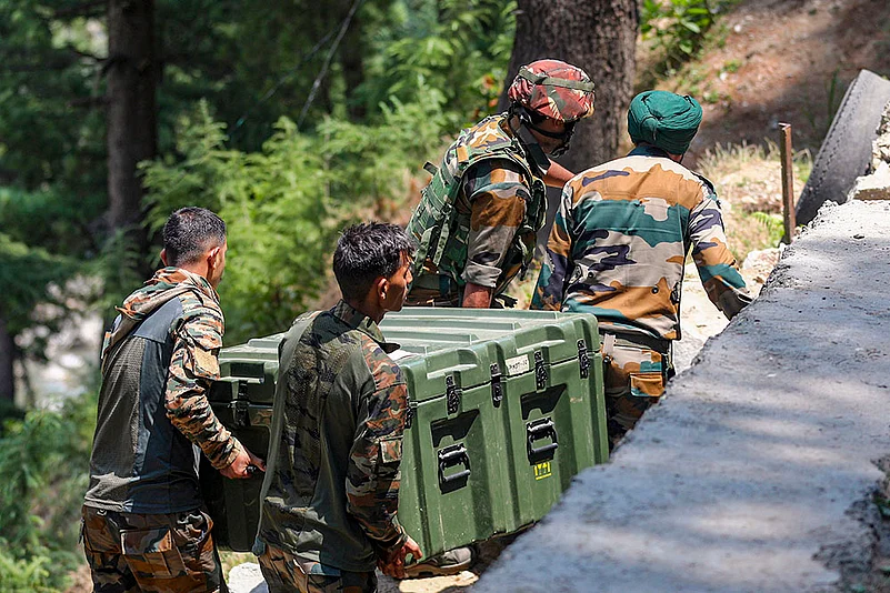 Security near J&Ks Doda encounter site photo_6