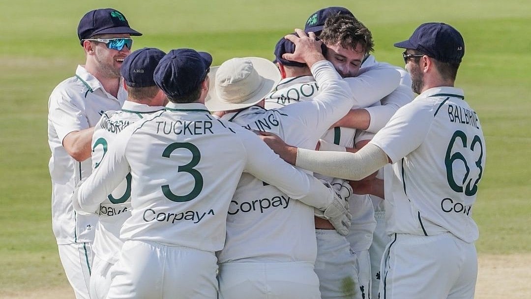 Instagram/Cricket Ireland : The Ireland cricket team won their one-off Test against Afghanistan.