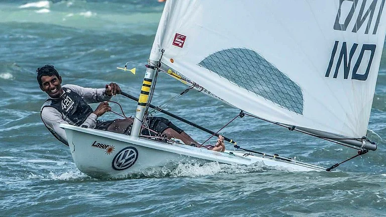 Indian sailing player Vishnu Sarvanan bags Paris Olympics quota. - X/ @narendramodi