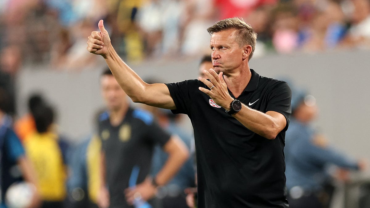 Canada head coach Jesse Marsch