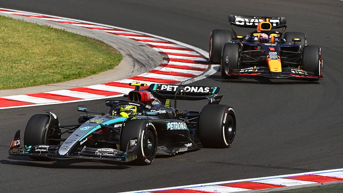 Lewis Hamilton and Max Verstappen collided on the 63rd lap of the Hungarian Grand Prix