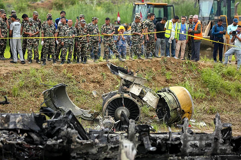 Nepals Saurya Airlines plane crashes at Kathmandus Tribhuvan Intl Airport_7