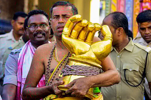 Lord Jagannath's 'golden attire' ritual in Puri