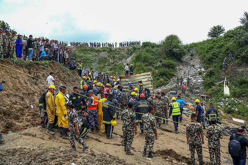 Nepals Saurya Airlines plane crashes at Kathmandus Tribhuvan Intl Airport_8