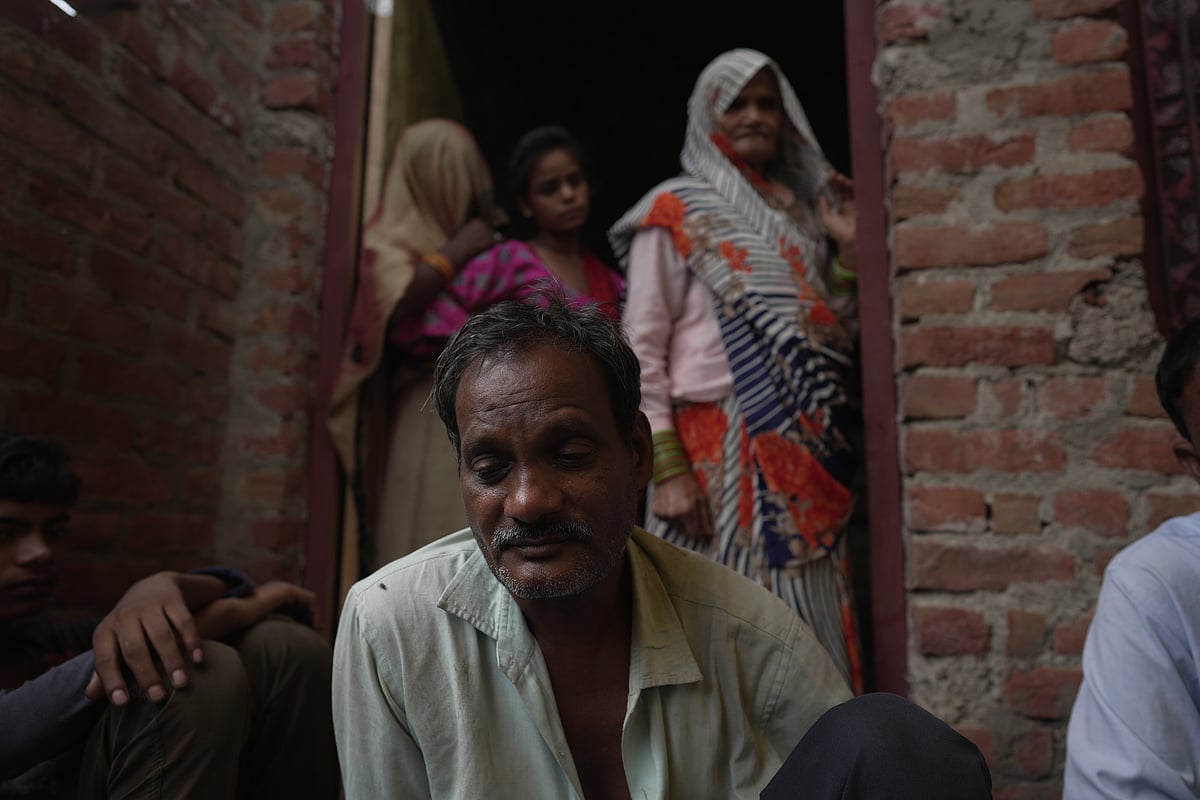 Vinod lost three generations of his family’s women in the Hathras tragedy - Mayank Makhija/Outlook