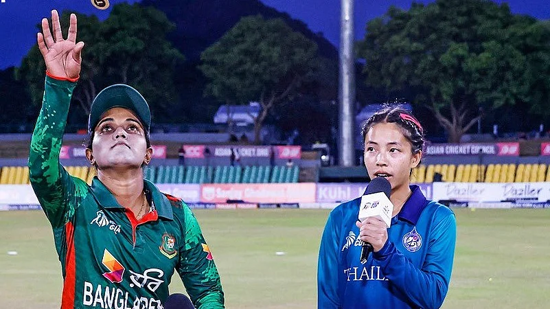bangladesh women vs thailand women toss acc x