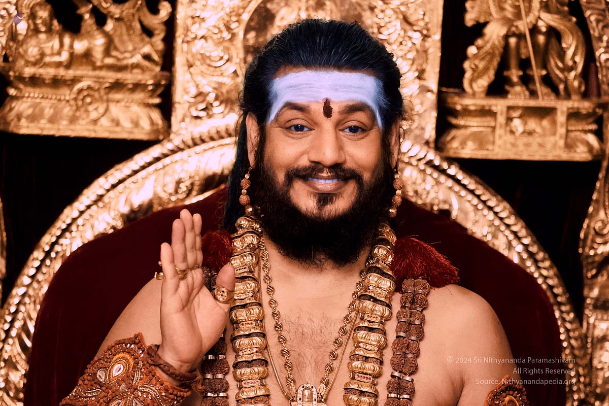 X : Nithyananda