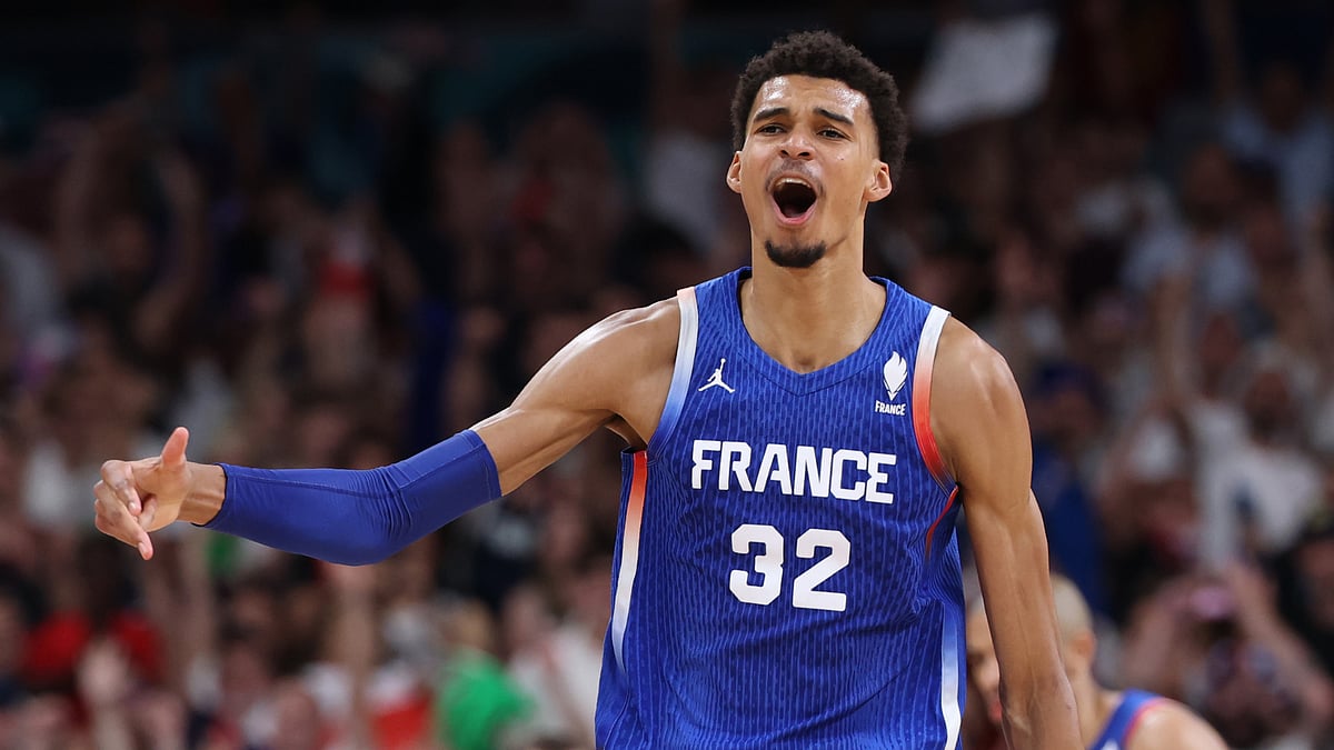 Victor Wembanyama starred for France in their win over Japan at the Paris Olympics