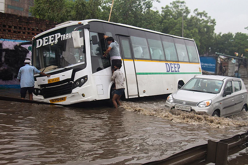 Rains in Gurugram