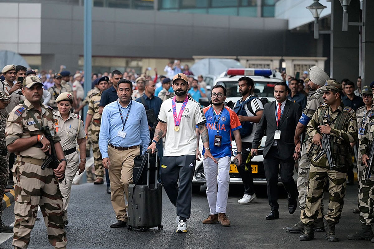 Virat Kohli Returns Home After T20 World Cup Triumph
