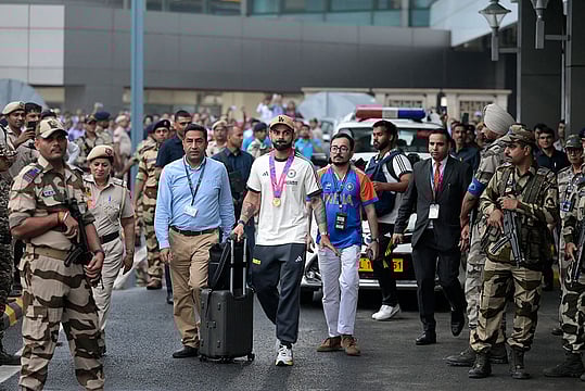 Team India Returns Home After T20 World Cup Triumph; Celebrations All Around - In Pics