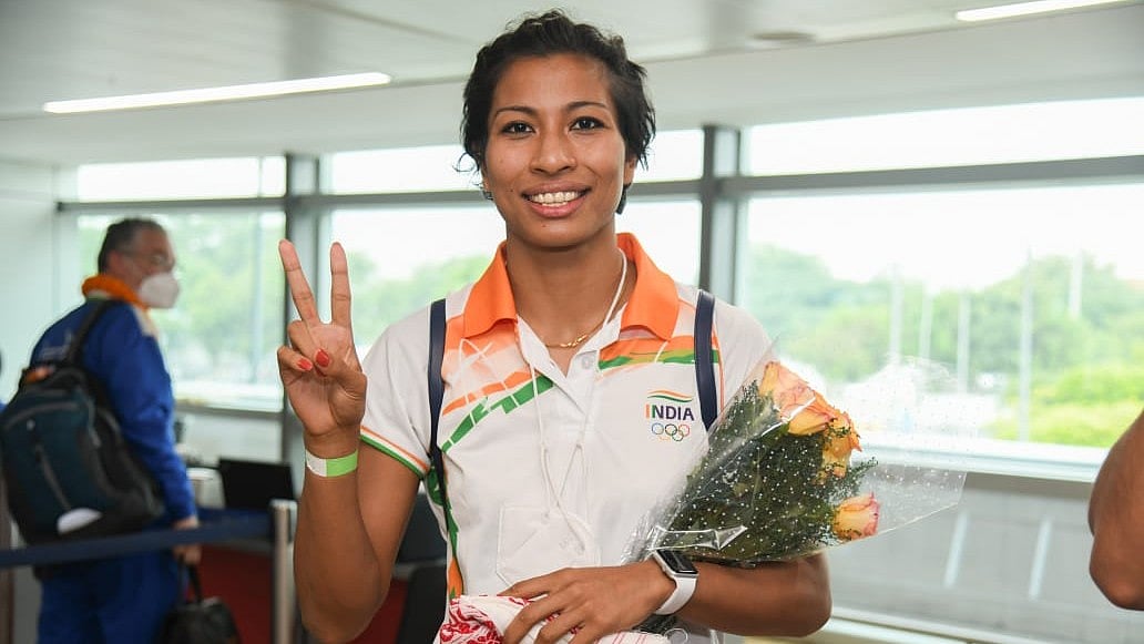 X/@lovlinaborgohain : Lovlina Borgohain.