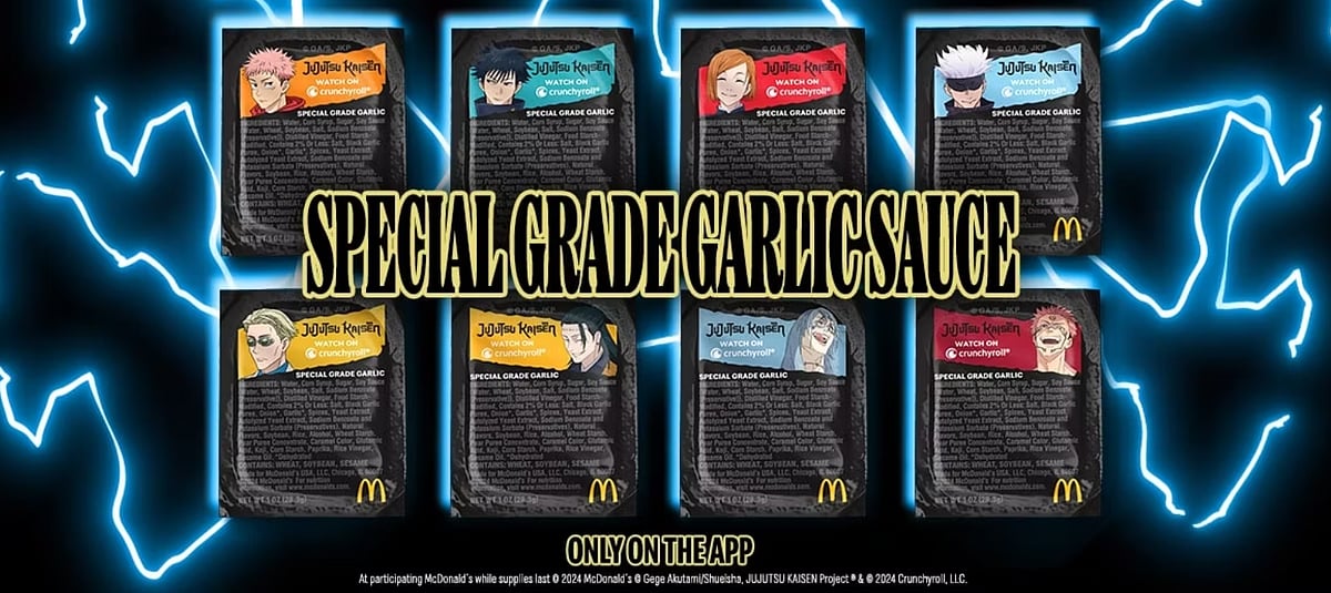 McDonald's : McDonald's New JJK Collab