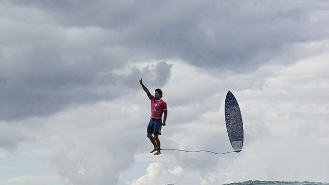 Paris Olympic Games 2024: Surfer Gabriel Medina's Image Goes Viral; Hailed As 'Greatest Sports Photo Of All Time'