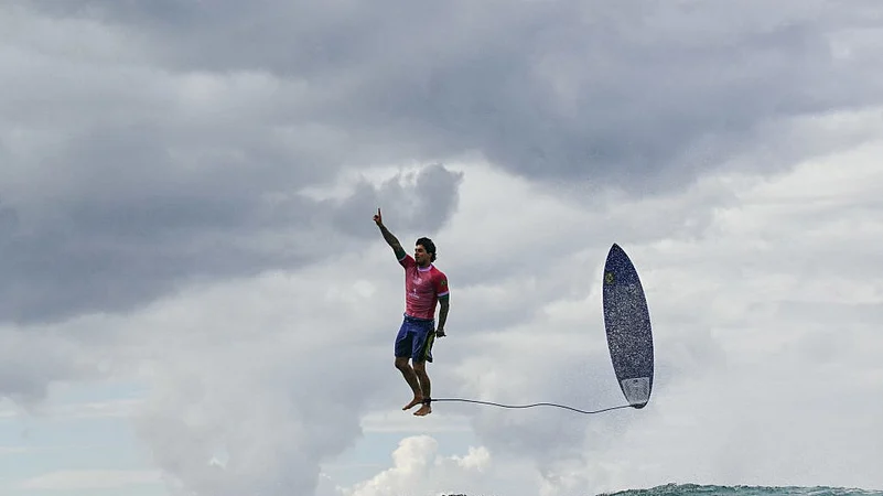 Gabriel Medina, Surfing, Paris Olympics 2024, AFP