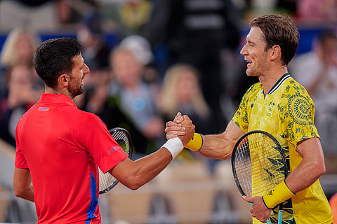 Serbian tennis player Novak Djokovic