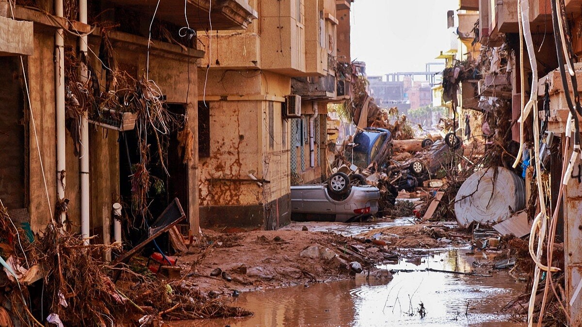 AP/PTI : Floods in Libya.(File photo) |