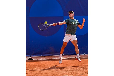 Spanish tennis player Carlos Alcaraz