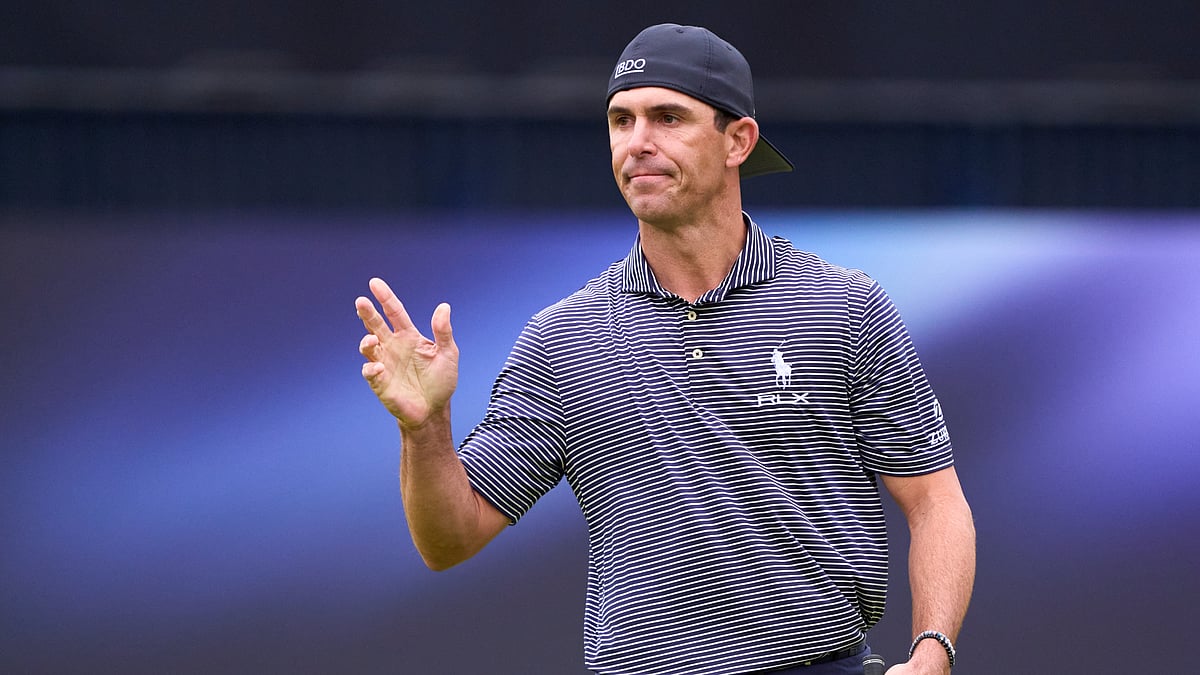 Billy Horschel is out in the lead at Royal Troon.