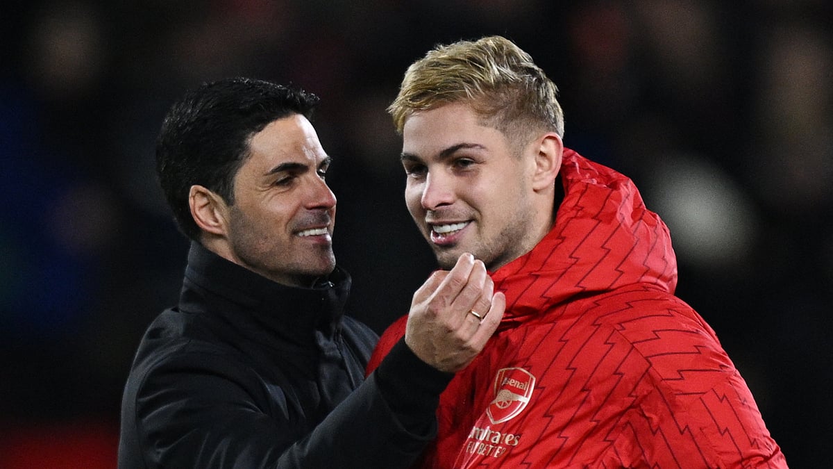 Mikel Arteta has hinted that Emile Smith Rowe is nearing a move away from Arsenal