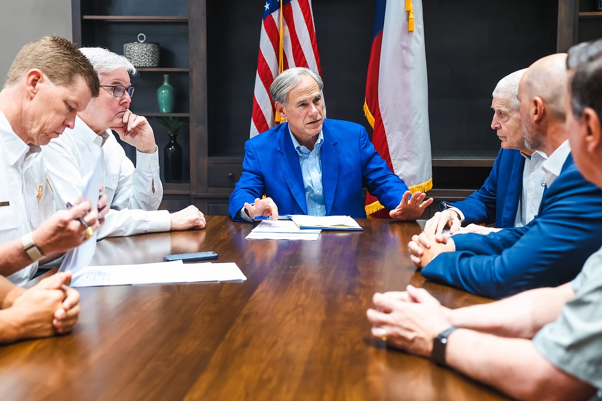 Texas Governor Greg Abbott. - X