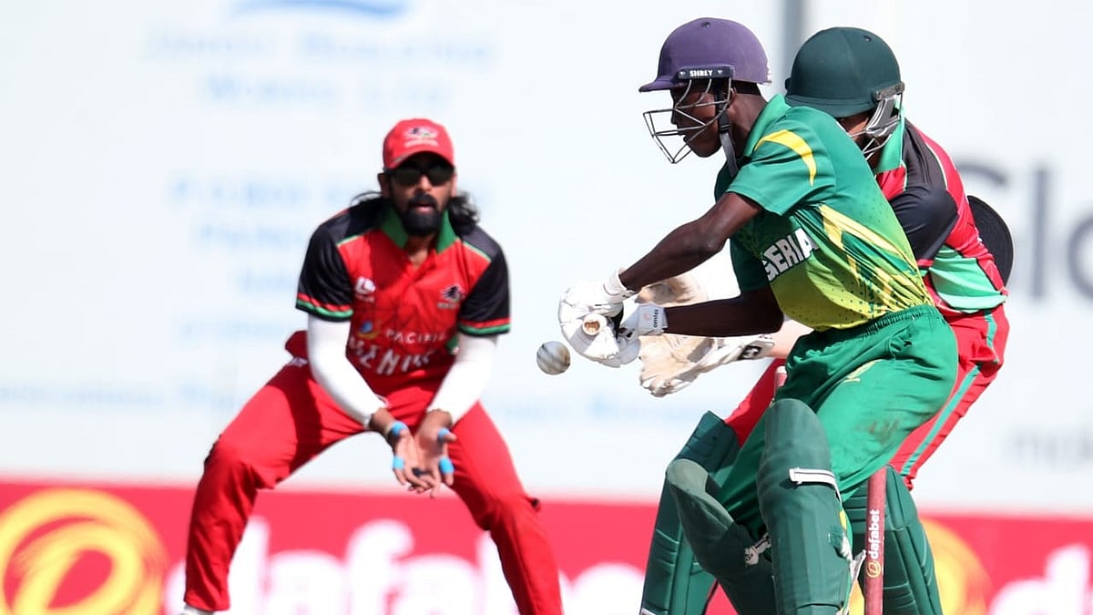 X/ @cricket_nigeria
 : Nigeria win the 3rd game of the t20I series by three wickets.