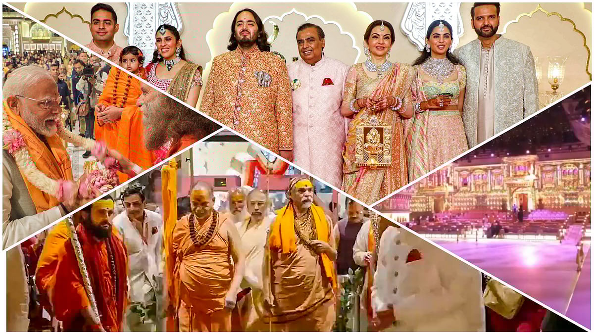 Anant Ambani Radhika Merchant wedding photos