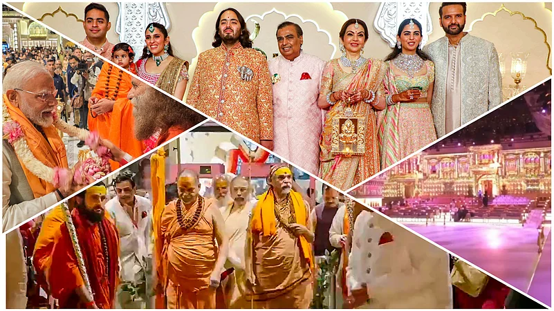 Anant Ambani Radhika Merchant wedding photos