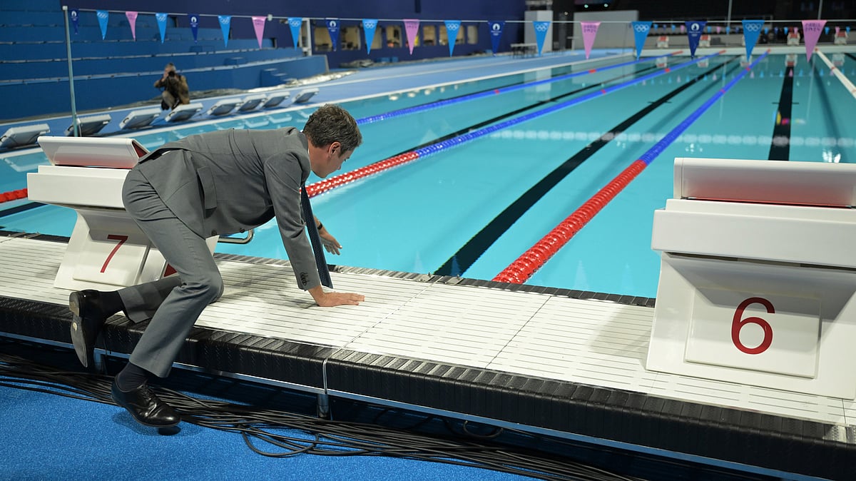 Paris Olympics 2024 Swimming Games AP Photo
