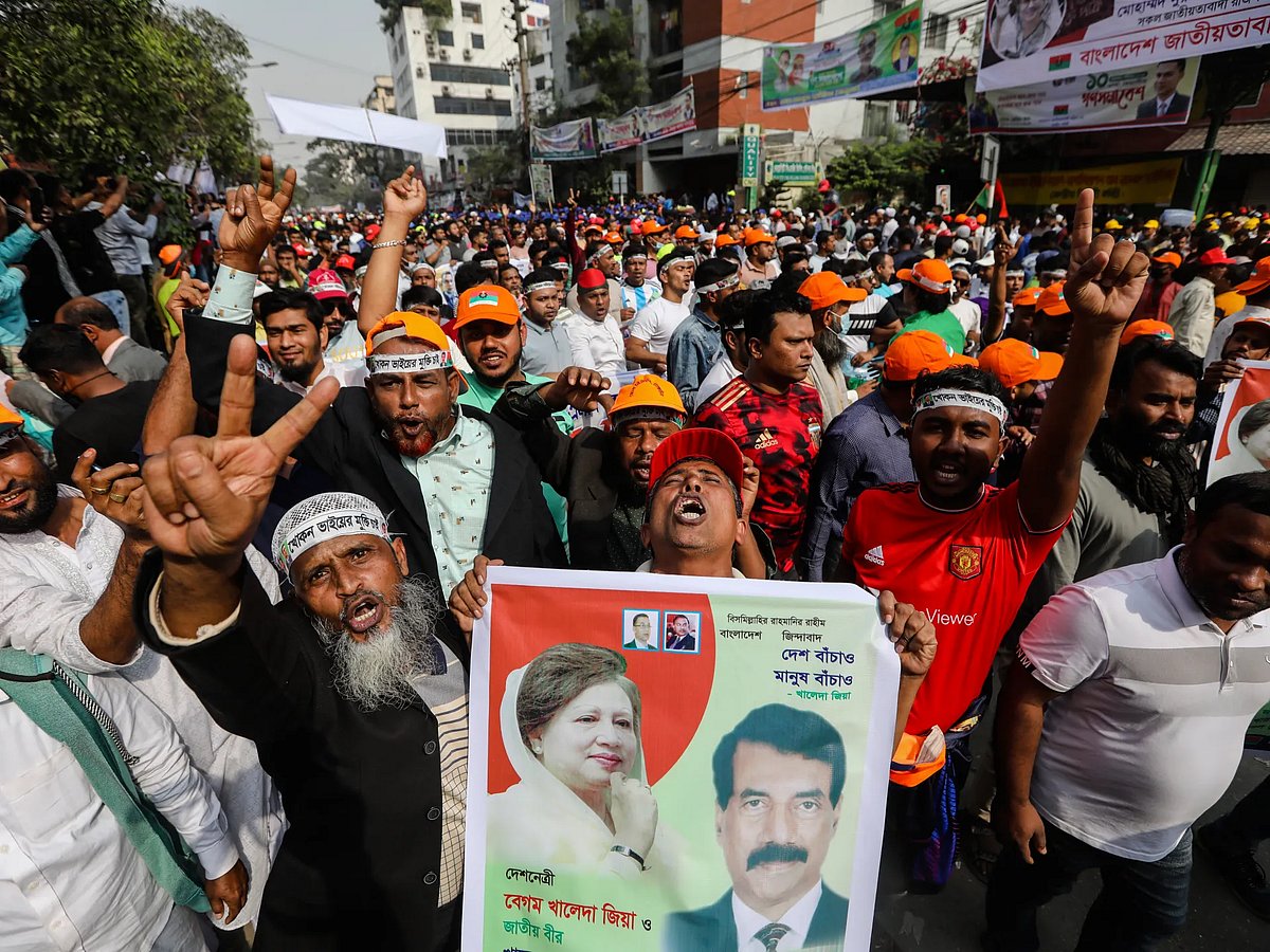 The protests continue in Bangladesh |
