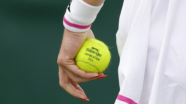 Wimbledon tennis balls - AP