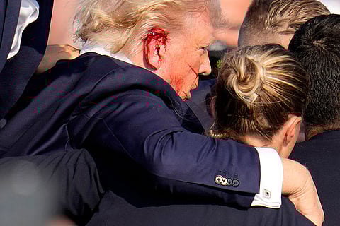 Donald Trump Shot At Rally