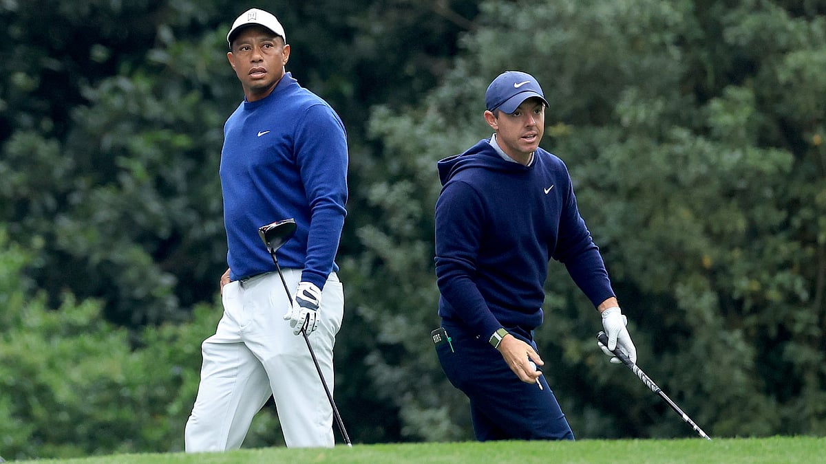 Tiger Woods texted Rory McIlroy after his US Open setback. - null