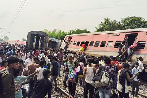 Chandigarh Dibrugarh Express Derails