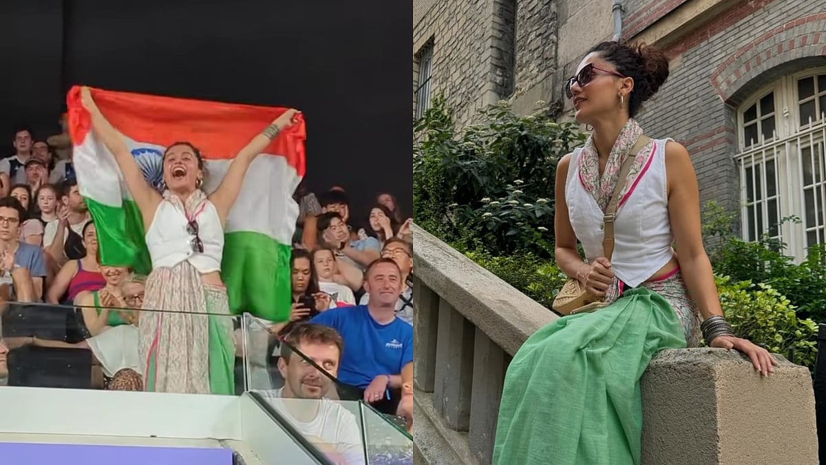 Instagram/Taapsee Pannu : Taapsee Pannu attends Paris Olympics 2024