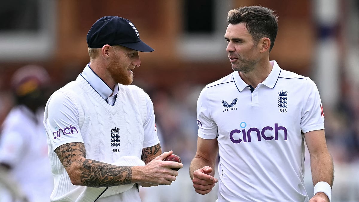 Ben Stokes labelled James Anderson as one of the GOATs of English cricket.