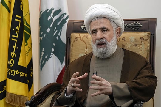 Hezbollah's Deputy Leader Says Group Would Stop Fighting With Israel After Gaza Cease-fire