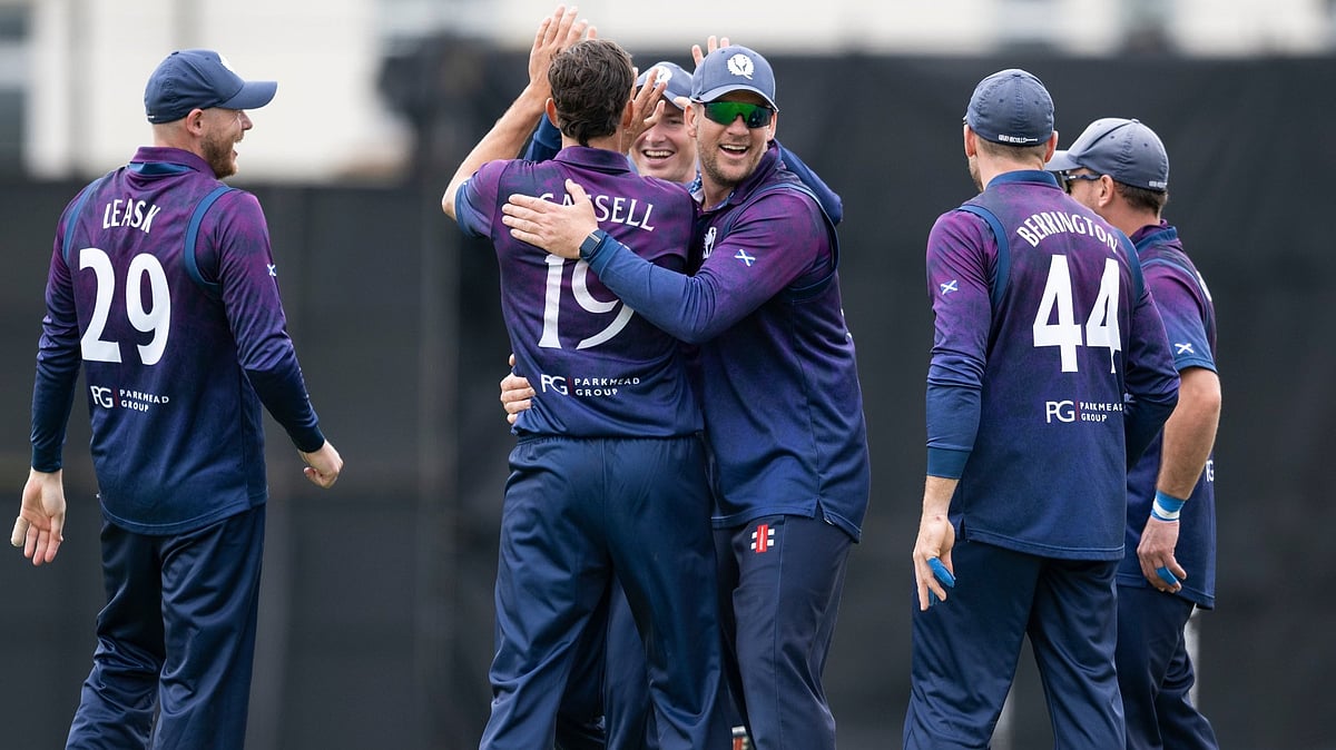 X/CricketScotland : Scotland had bowled Oman out for 91 at Forthill.