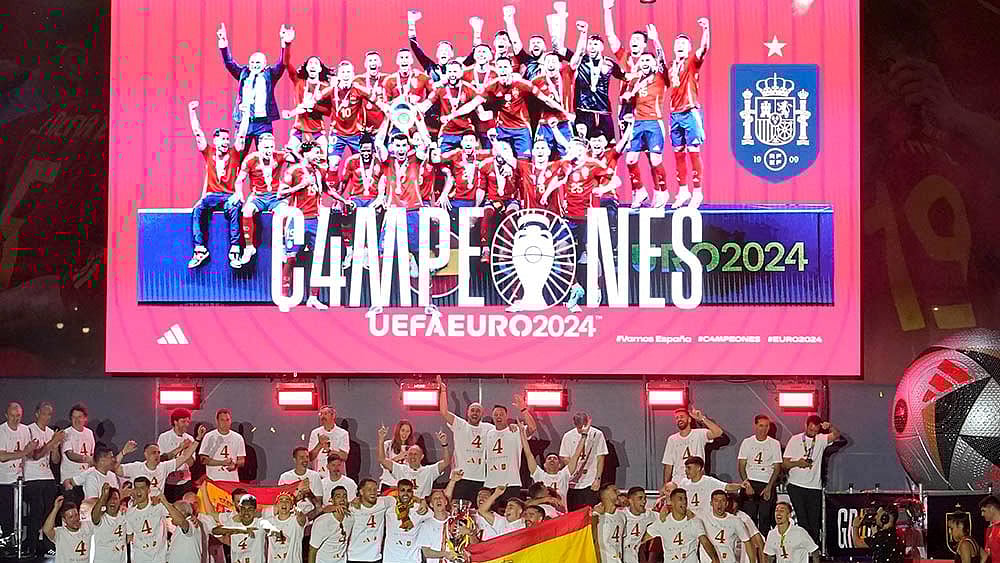 Euro 2024 winners Spain team Celebrate Victory With Fans photo gallery_1