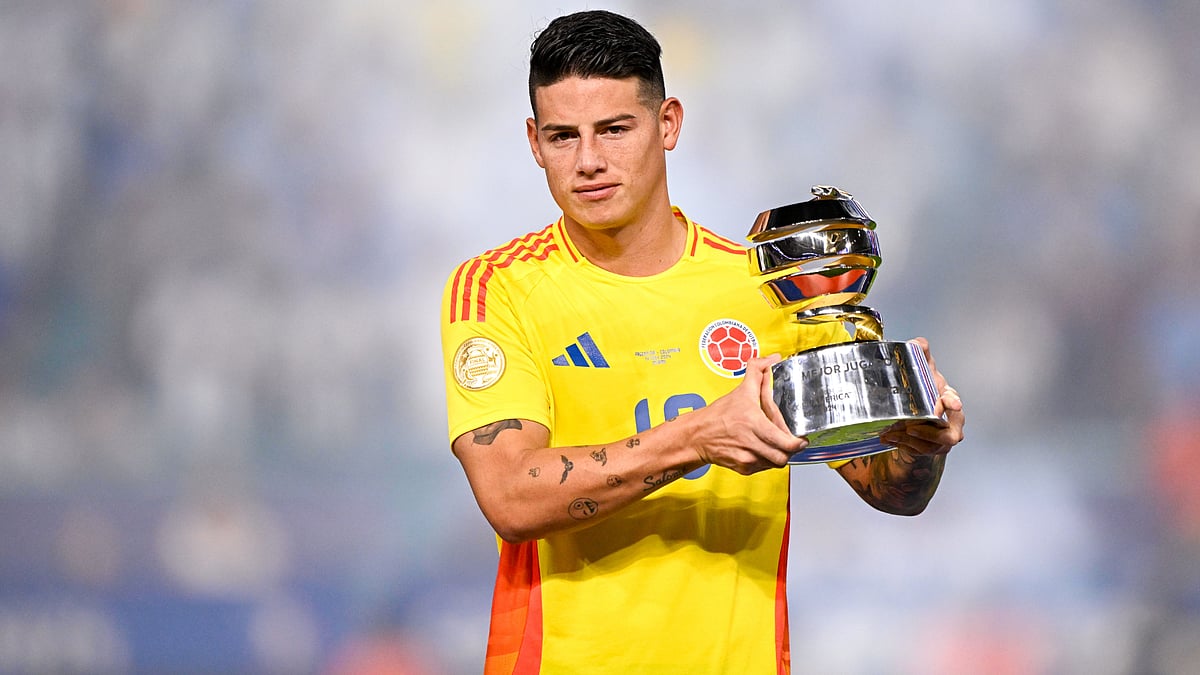 James Rodriguez was named Player of the Tournament.