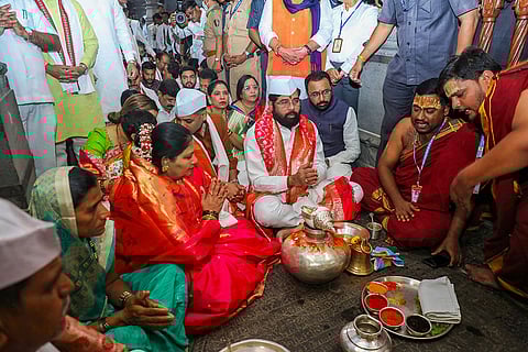 CM Shinde in Maharashtra's Solapur