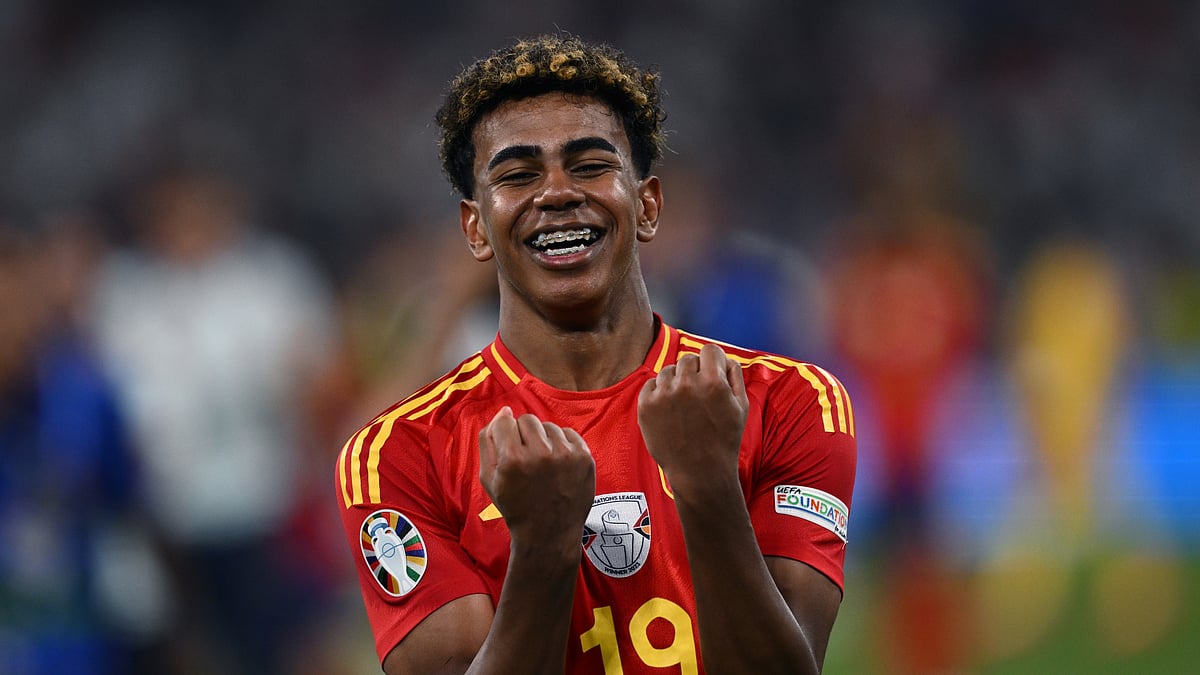 One day after his 17th birthday, Lamine Yamal will carry Spain's Euro 2024 final hopes. - null