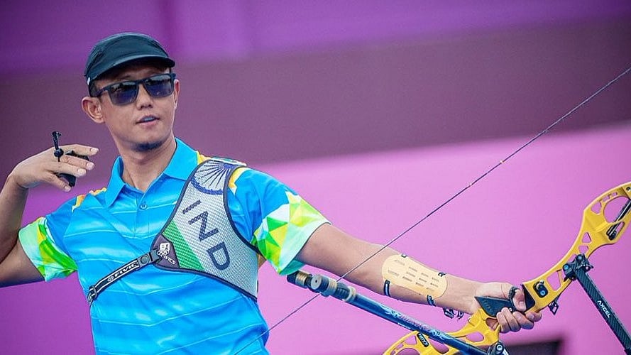 Tarundeep Rai Indian Archer At Paris Olympic Games 2024 X