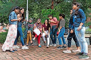 Photo: Suresh K. Pandey : Ramjas College, New Delhi