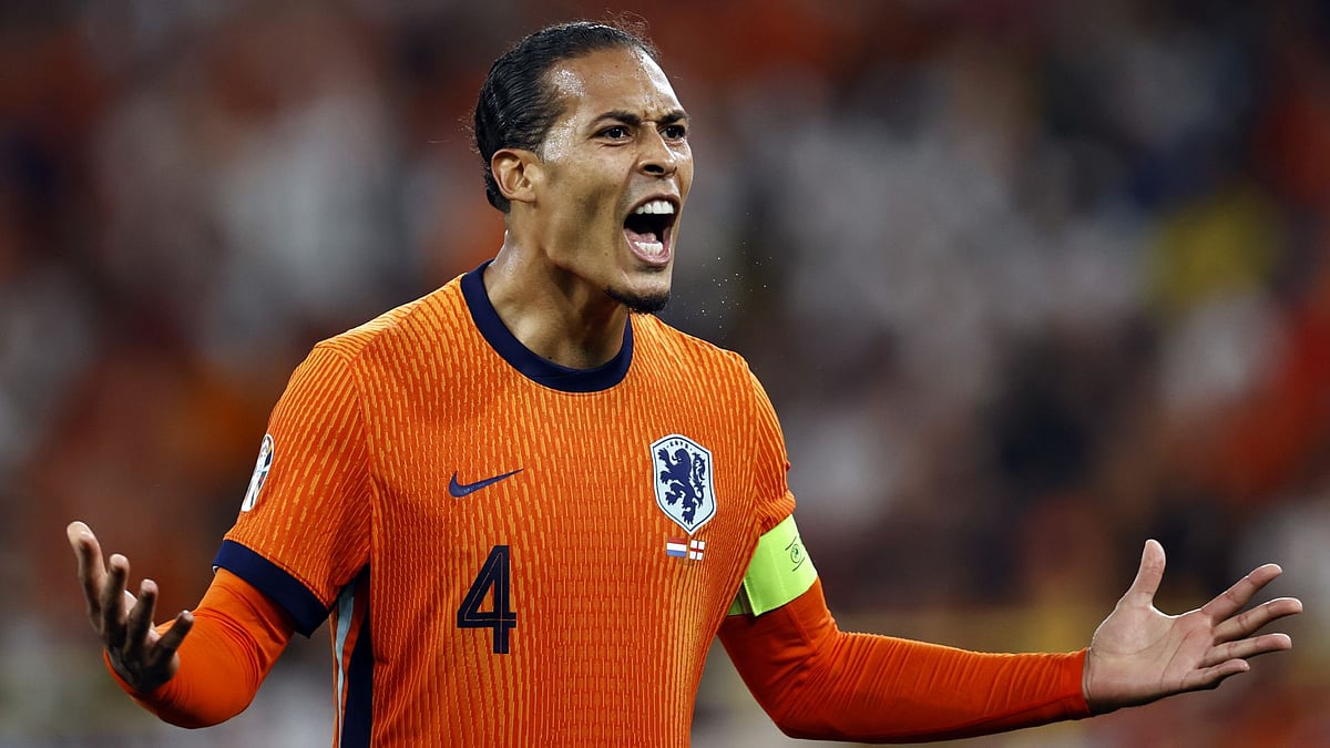 Van Dijk was left to rue the Netherlands' dramatic Euro 2024 exit - null