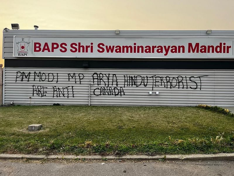BAPS Swaminarayan Temple in Canadas Edmonton 