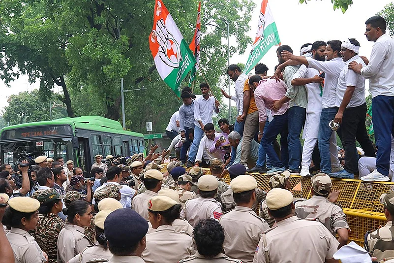 National Youth Congress protest
