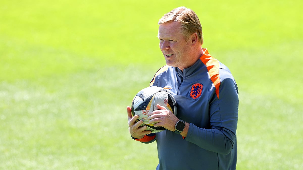 Ronald Koeman is feeling confident ahead of the Netherlands' Euro 2024 semi-final against England - null